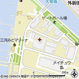 愛知県豊川市御津町御幸浜（１号地）周辺の地図