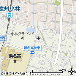 静岡県浜松市浜名区西美薗3014周辺の地図