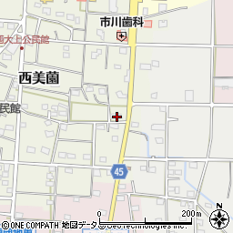 静岡県浜松市浜名区西美薗2314周辺の地図