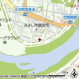広島県三次市三次町2148周辺の地図