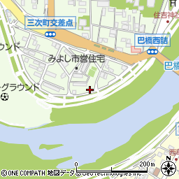 広島県三次市三次町2151周辺の地図