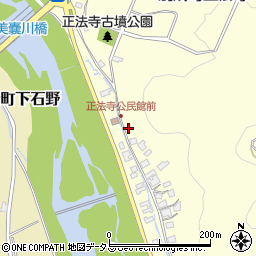 兵庫県三木市別所町正法寺205周辺の地図