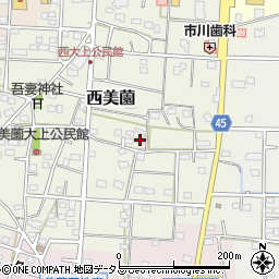 静岡県浜松市浜名区西美薗2376周辺の地図