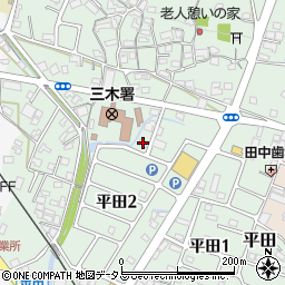 サニーハイツ平田周辺の地図