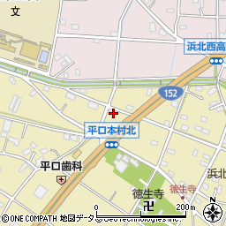 静岡県浜松市浜名区平口503周辺の地図