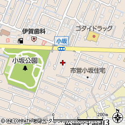 兵庫県姫路市広畑区小坂123周辺の地図