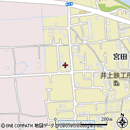兵庫県姫路市勝原区宮田554周辺の地図