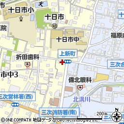京美周辺の地図