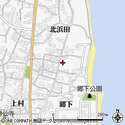 愛知県知多郡美浜町布土郷下6周辺の地図