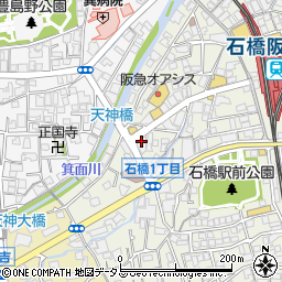 榮華亭 石橋駅前店周辺の地図