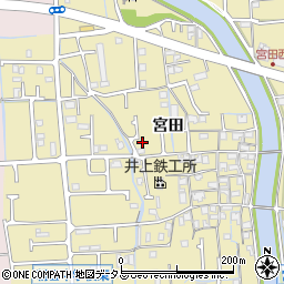 兵庫県姫路市勝原区宮田564周辺の地図
