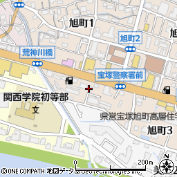 株式会社宝塚公益社周辺の地図