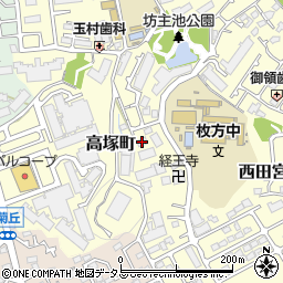 シャルム高塚周辺の地図