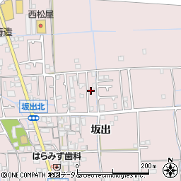 兵庫県姫路市網干区坂出231周辺の地図