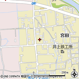 兵庫県姫路市勝原区宮田558周辺の地図