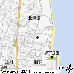 愛知県知多郡美浜町布土郷下7周辺の地図