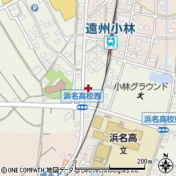 静岡県浜松市浜名区小林1378周辺の地図
