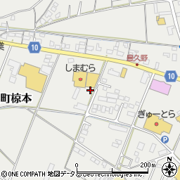 三重県津市芸濃町椋本2915-8周辺の地図