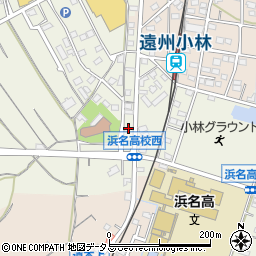 静岡県浜松市浜名区小林1322周辺の地図