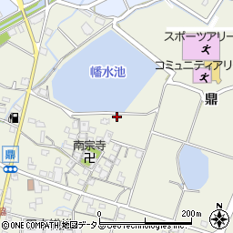 兵庫県加古川市西神吉町鼎687-4周辺の地図