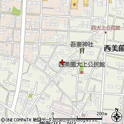 静岡県浜松市浜名区西美薗2428周辺の地図