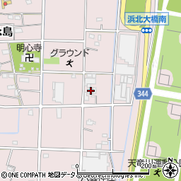 静岡県浜松市浜名区永島557周辺の地図