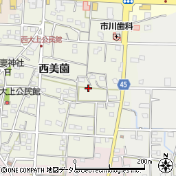 静岡県浜松市浜名区西美薗2328周辺の地図