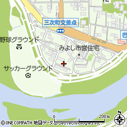 広島県三次市三次町2008周辺の地図