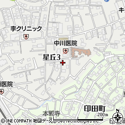 祢宜ハイツ周辺の地図