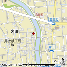 兵庫県姫路市勝原区宮田620周辺の地図