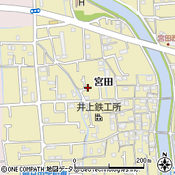 兵庫県姫路市勝原区宮田565-6周辺の地図
