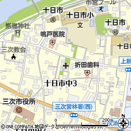 西覚寺周辺の地図
