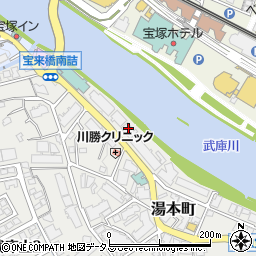 宝塚アン流通センター周辺の地図