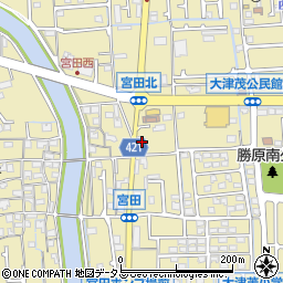 兵庫県姫路市勝原区宮田192周辺の地図
