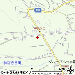 静岡県浜松市浜名区都田町116-43周辺の地図