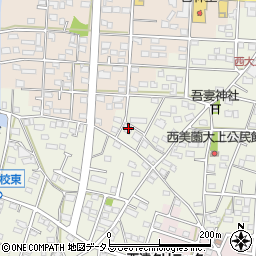 静岡県浜松市浜名区西美薗2442周辺の地図