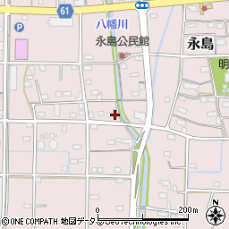 静岡県浜松市浜名区永島704周辺の地図