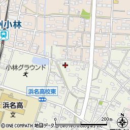 静岡県浜松市浜名区西美薗2097-1周辺の地図