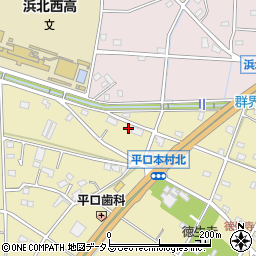 静岡県浜松市浜名区平口442周辺の地図