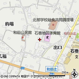 愛知県豊橋市石巻本町出口周辺の地図