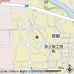 兵庫県姫路市勝原区宮田559周辺の地図