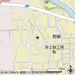 兵庫県姫路市勝原区宮田559周辺の地図