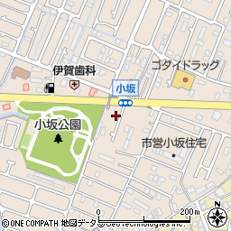 兵庫県姫路市広畑区小坂120-9周辺の地図