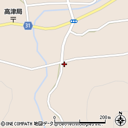岡山県岡山市北区御津高津1266周辺の地図