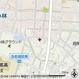 静岡県浜松市浜名区西美薗2097-10周辺の地図