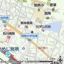 ＪＡ兵庫西別所周辺の地図