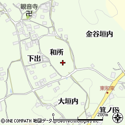 京都府相楽郡和束町園和所周辺の地図