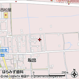 兵庫県姫路市網干区坂出251-8周辺の地図