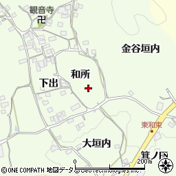 京都府和束町（相楽郡）園（和所）周辺の地図