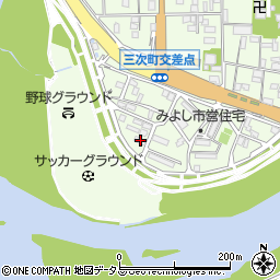 広島県三次市三次町2049周辺の地図